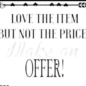 Offer for anything in my closet!